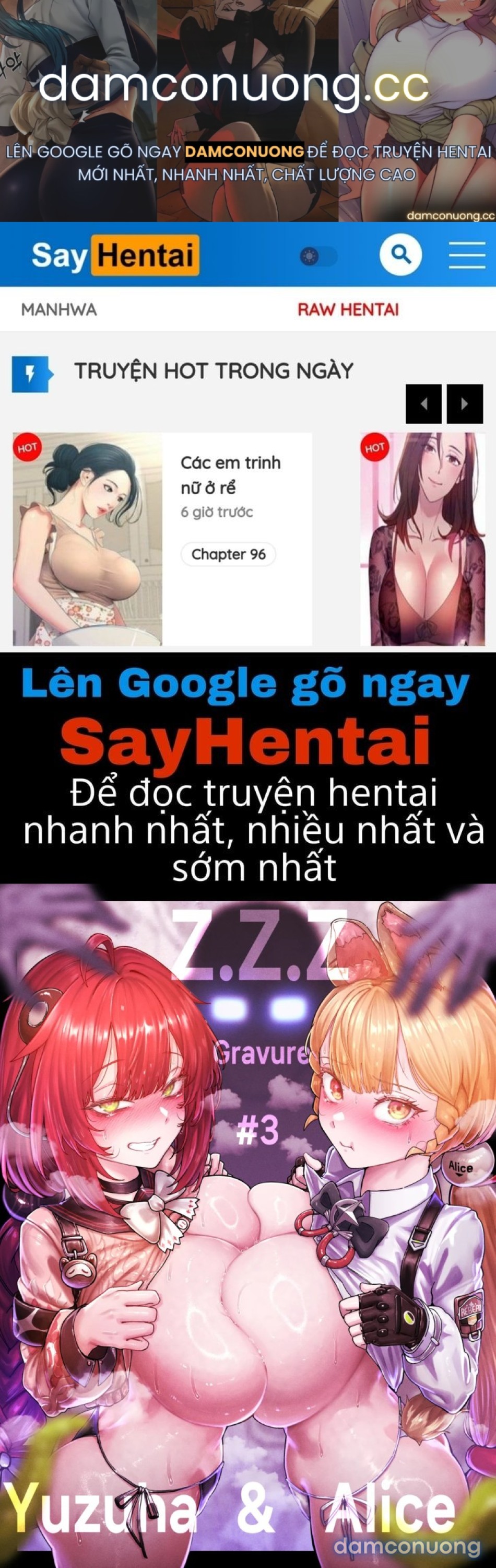 Yuzuha và Alice 