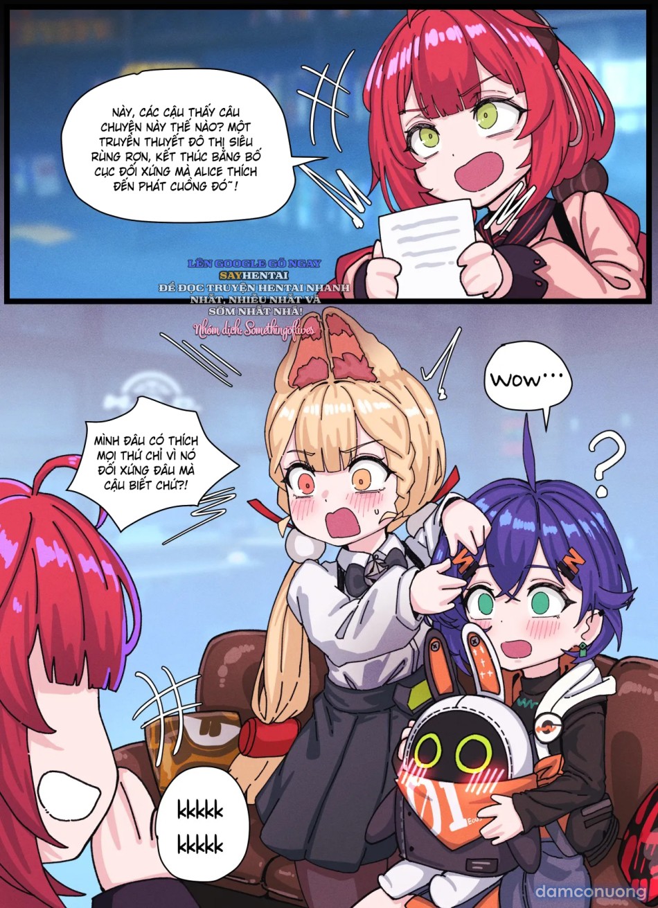 Yuzuha và Alice 