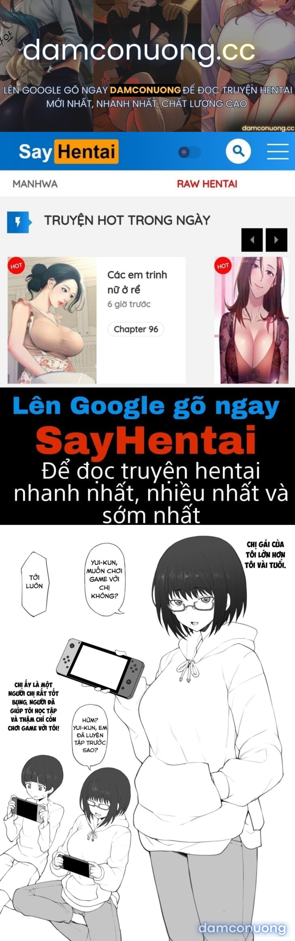 Trong máy tính mà chị gái cho tôi mượn 