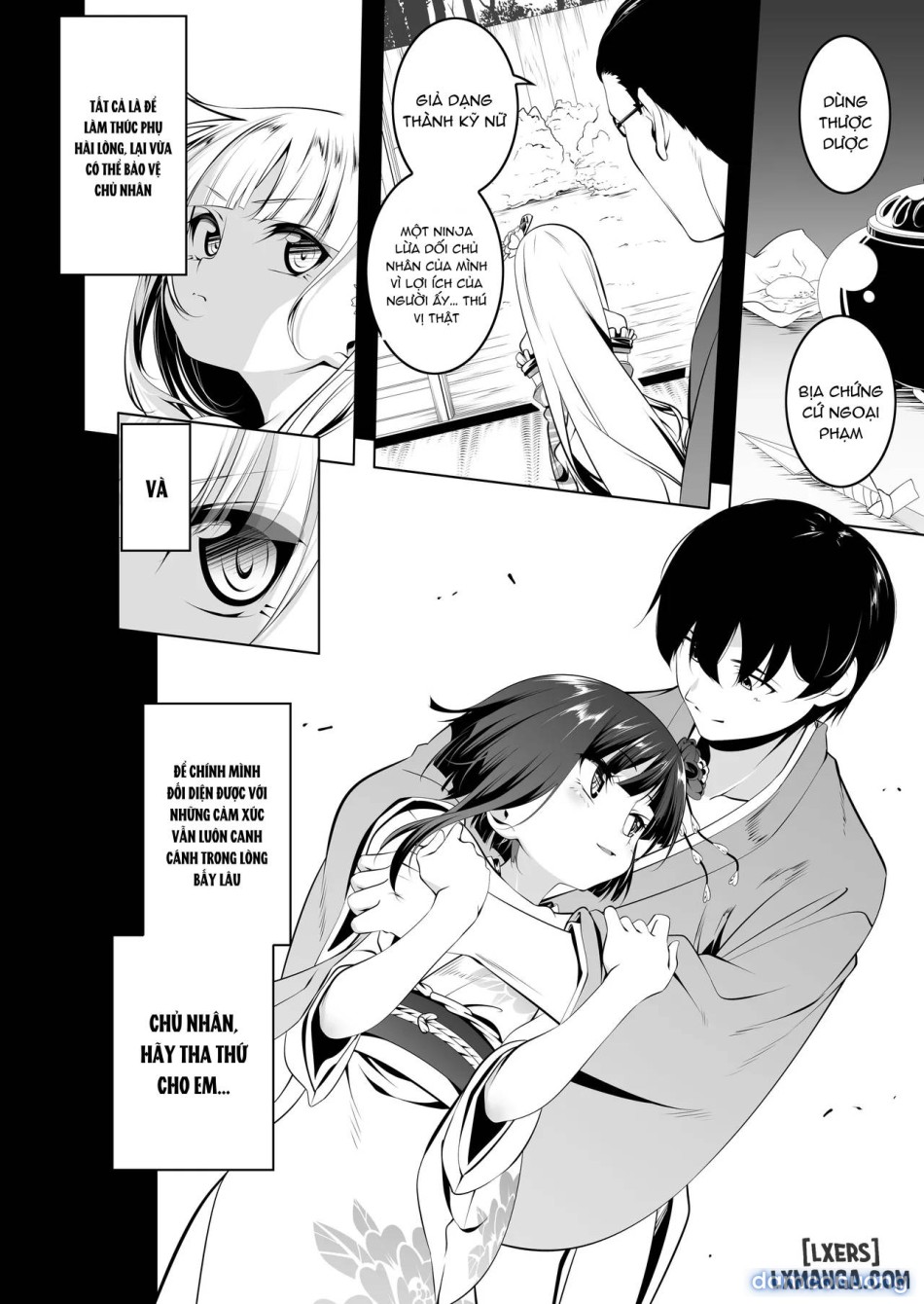 Koushoku no Chuugi Kunoichi Botan San 