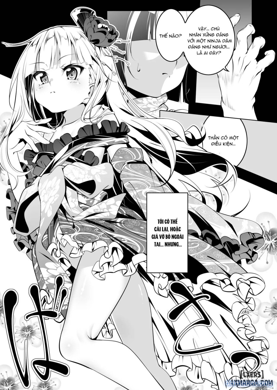 Koushoku no Chuugi Kunoichi Botan San 