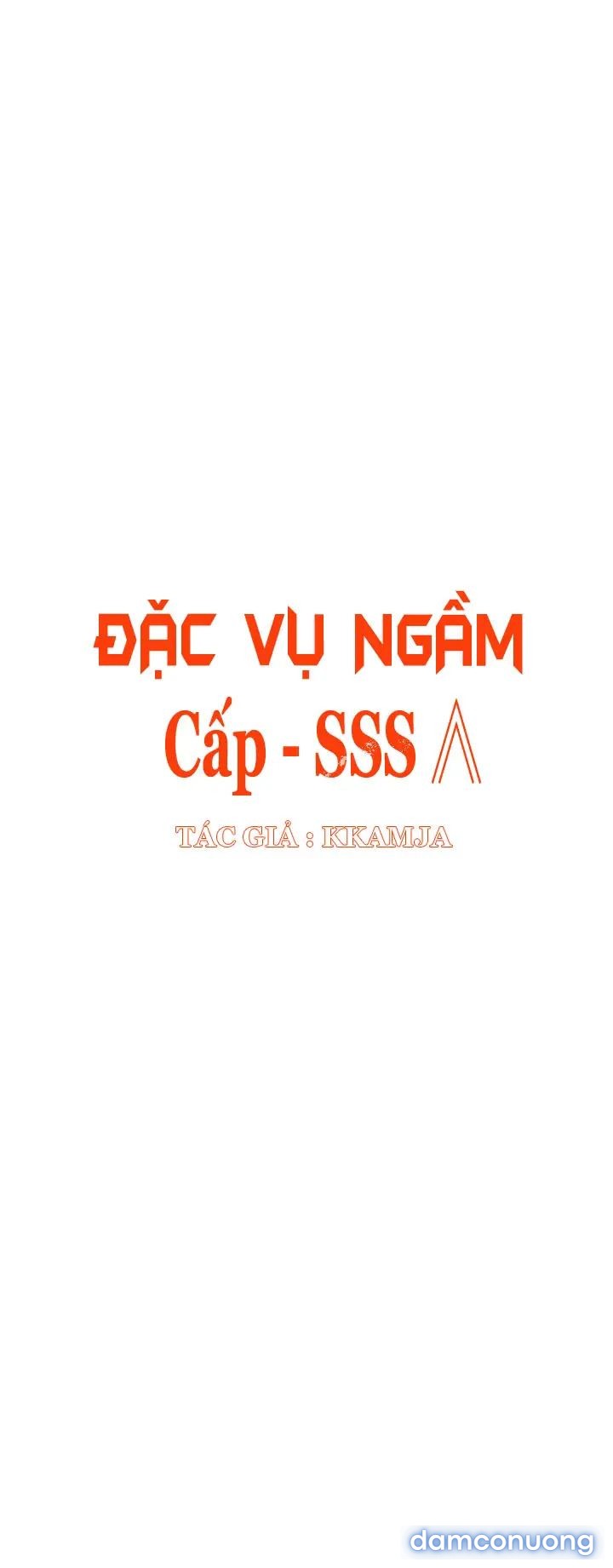 Đặc Vụ Ngầm Cấp SSS 