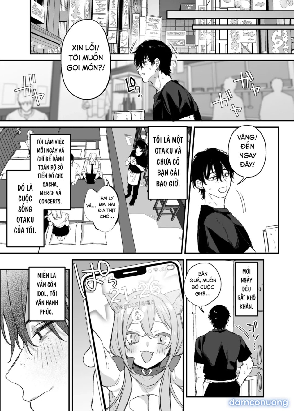 Cho mình ở lại một đêm đi, Otaku! 