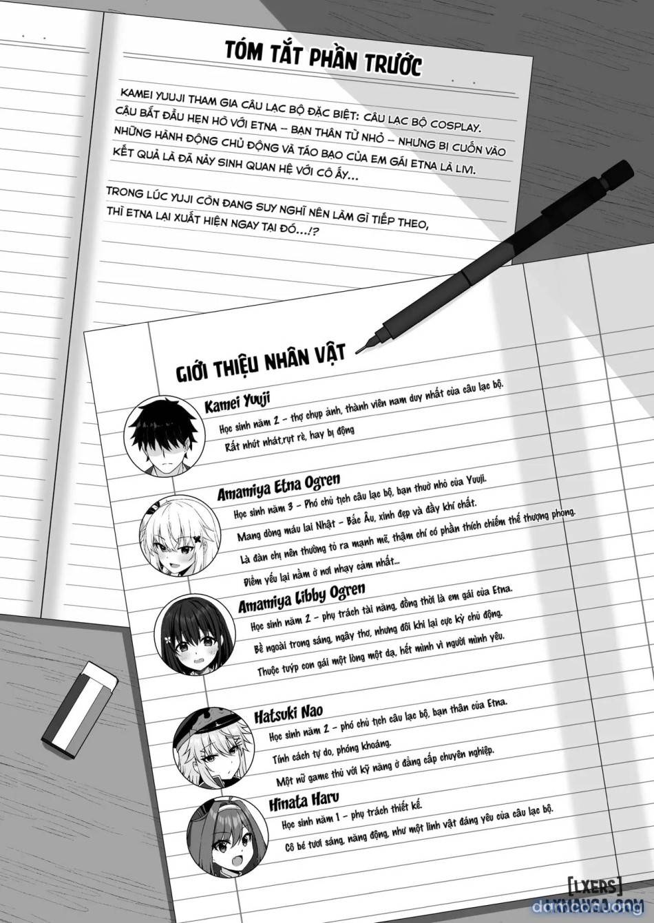 Cosplay CLUB Secret Activity diary 3 
