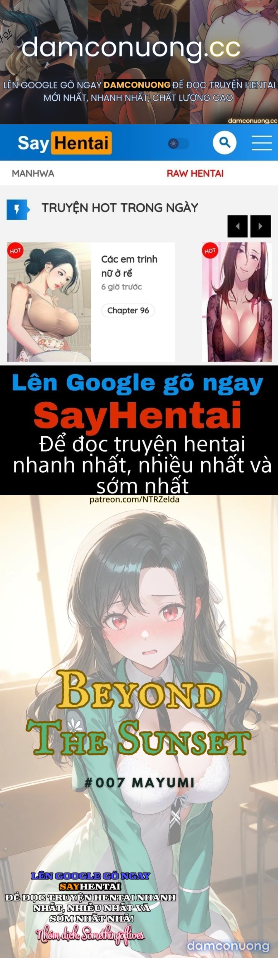 Phía sau ánh hoàng hôn 