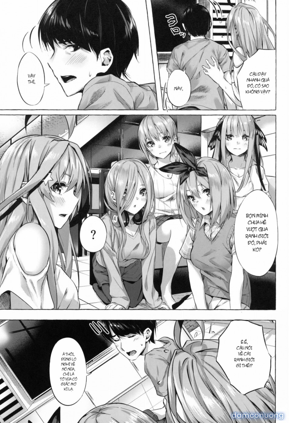 Giấc Mộng Vàng Với Chị Em Sinh Năm (Gotoubun no Hanayome) 