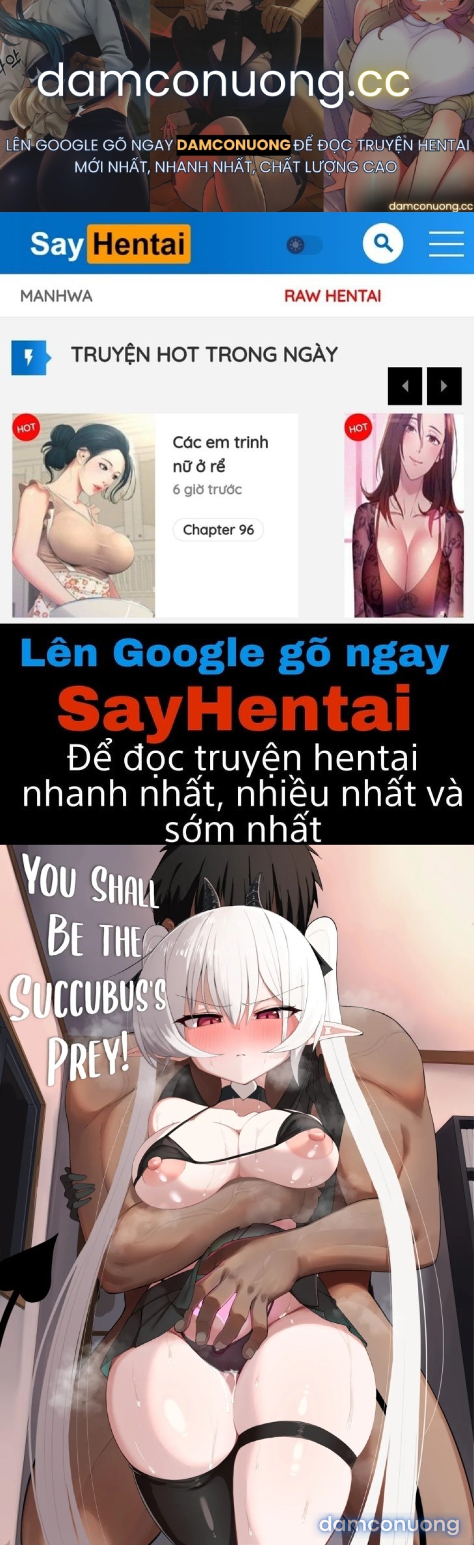 Hãy Trở Thành Con Mồi Của Ác Quỷ Dâm Dục! 