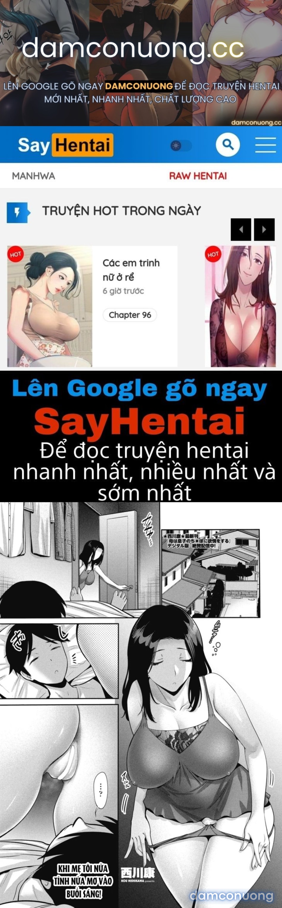Buổi Sáng Mẹ Ngủ Mơ 