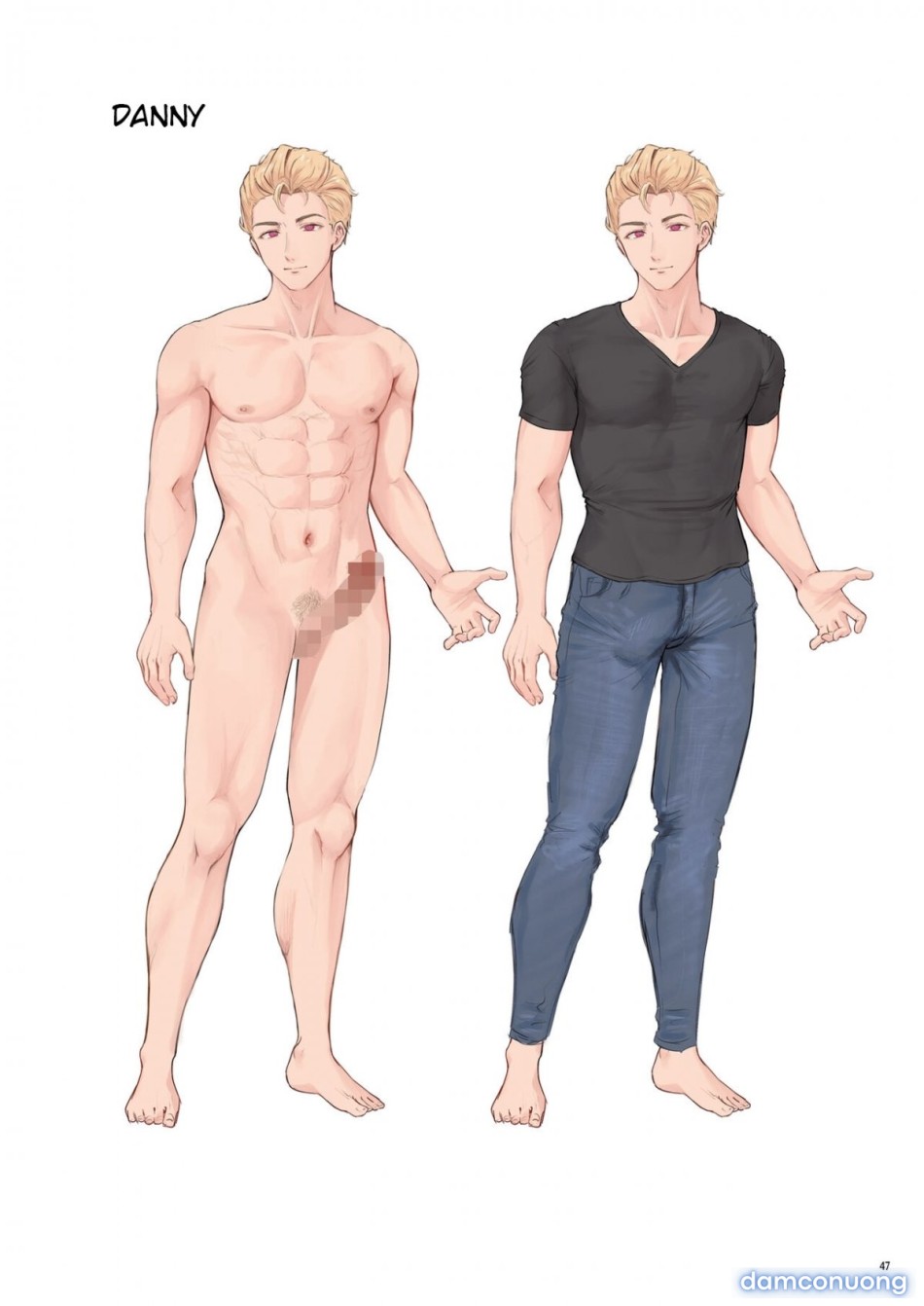 Một cô gái còn trinh được một sinh viên nước ngoài đến khen ngợi bằng ánh mắt say mê 
