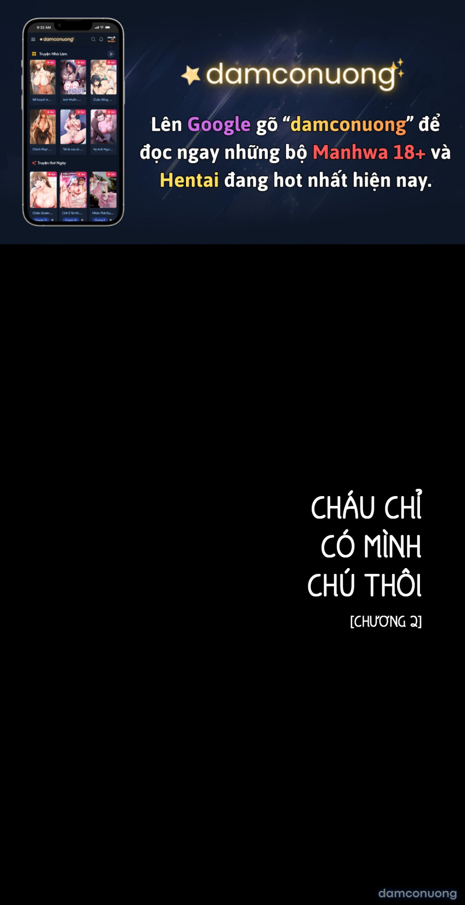 Cháu chỉ có mình chú thôi 