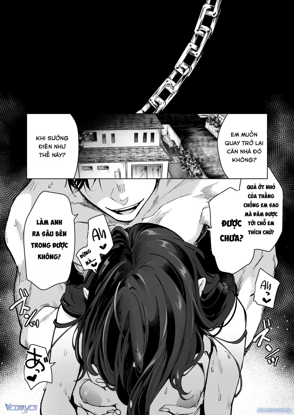 『18+』Anh cảnh sát nhà bên si tình - Cô vợ ngày ngày bị giam giữ và NTR trong lồng sắt 
