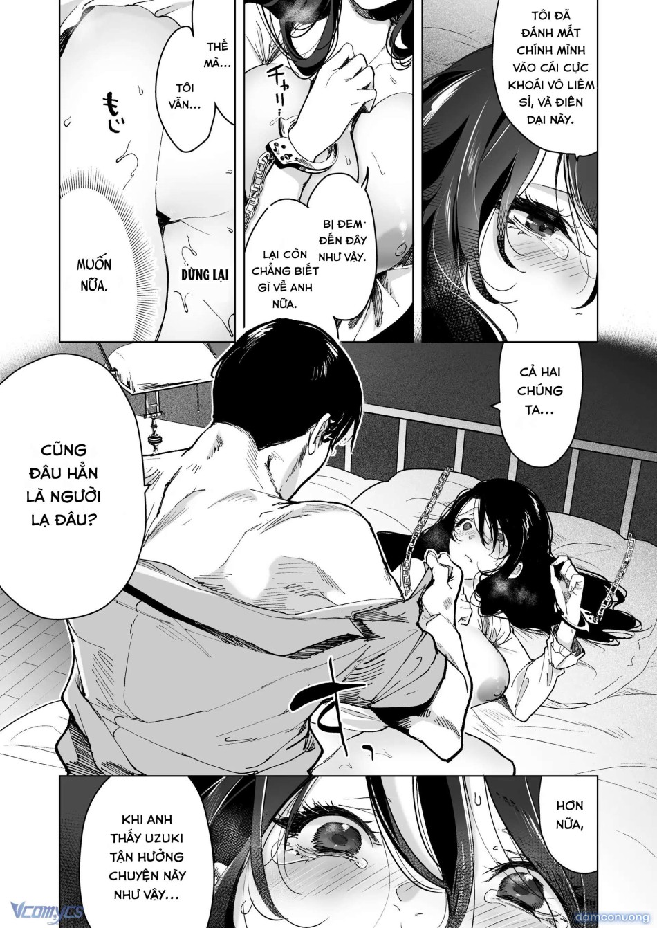 『18+』Anh cảnh sát nhà bên si tình - Cô vợ ngày ngày bị giam giữ và NTR trong lồng sắt 