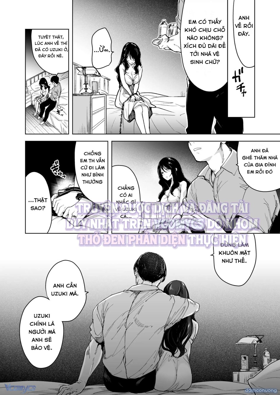 『18+』Anh cảnh sát nhà bên si tình - Cô vợ ngày ngày bị giam giữ và NTR trong lồng sắt 