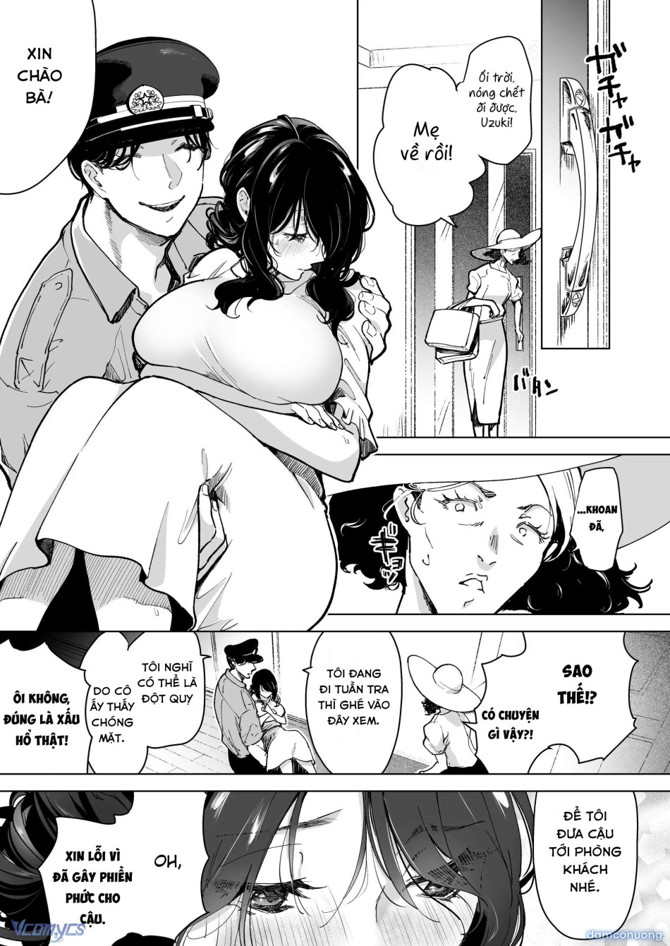 『18+』Anh cảnh sát nhà bên si tình - Cô vợ ngày ngày bị giam giữ và NTR trong lồng sắt 