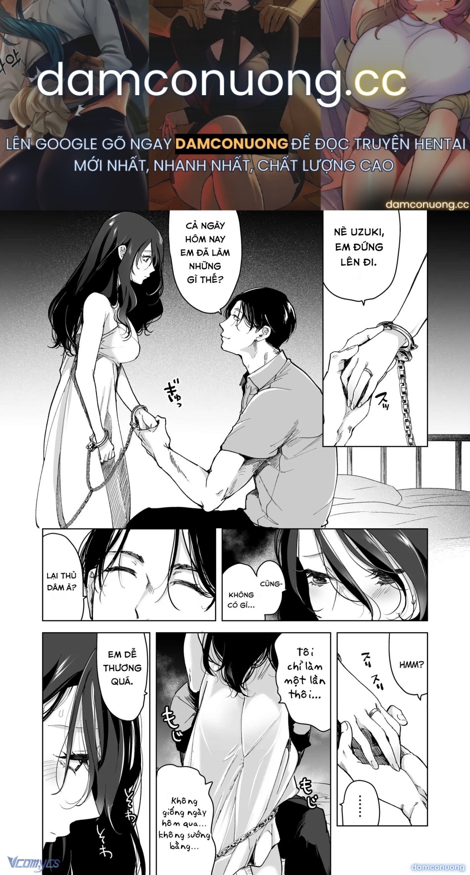『18+』Anh cảnh sát nhà bên si tình - Cô vợ ngày ngày bị giam giữ và NTR trong lồng sắt 