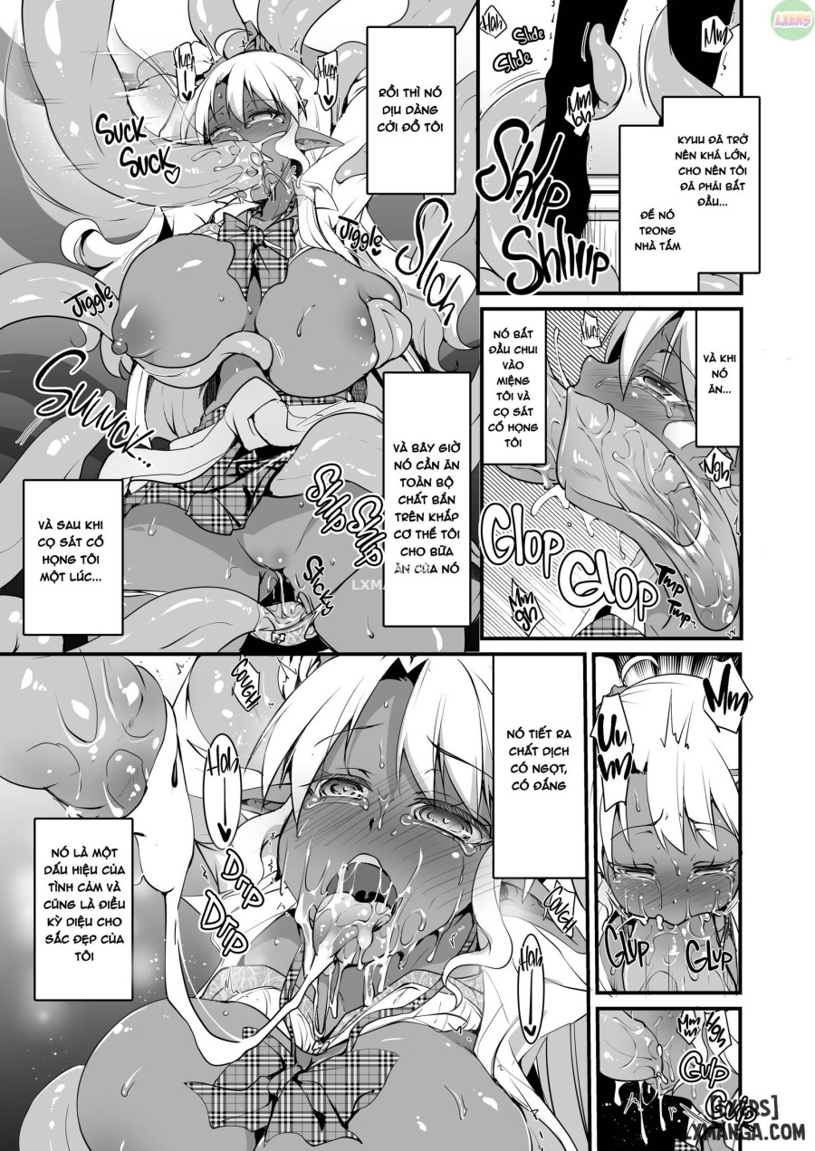 Dark Elf Schoolgirl Raises Tentacles 