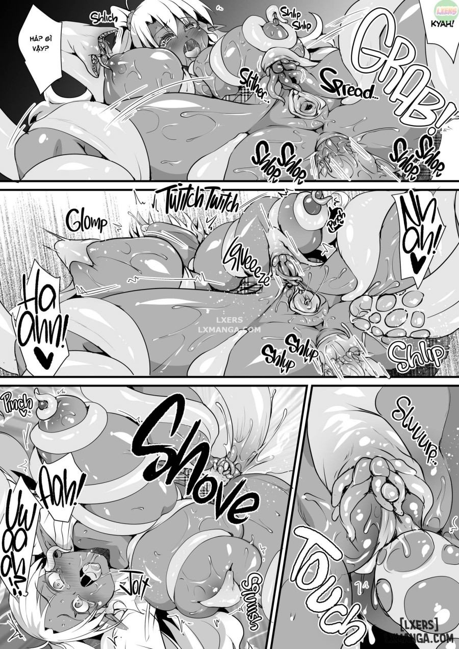 Dark Elf Schoolgirl Raises Tentacles 