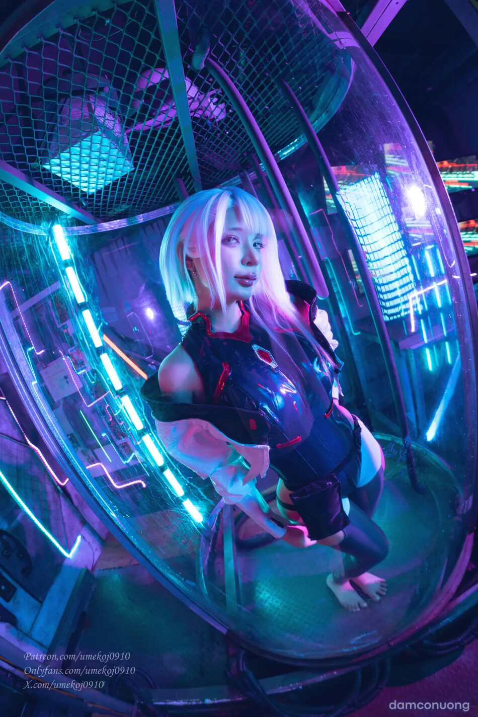 UmekoJ Cosplay Lucy Cyberpunk Edgerunner 