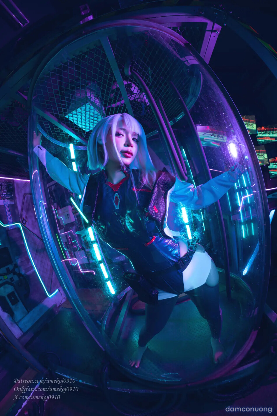 UmekoJ Cosplay Lucy Cyberpunk Edgerunner 