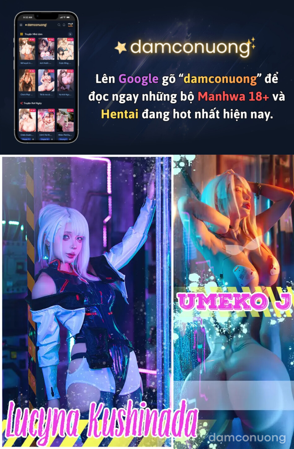 UmekoJ Cosplay Lucy Cyberpunk Edgerunner 