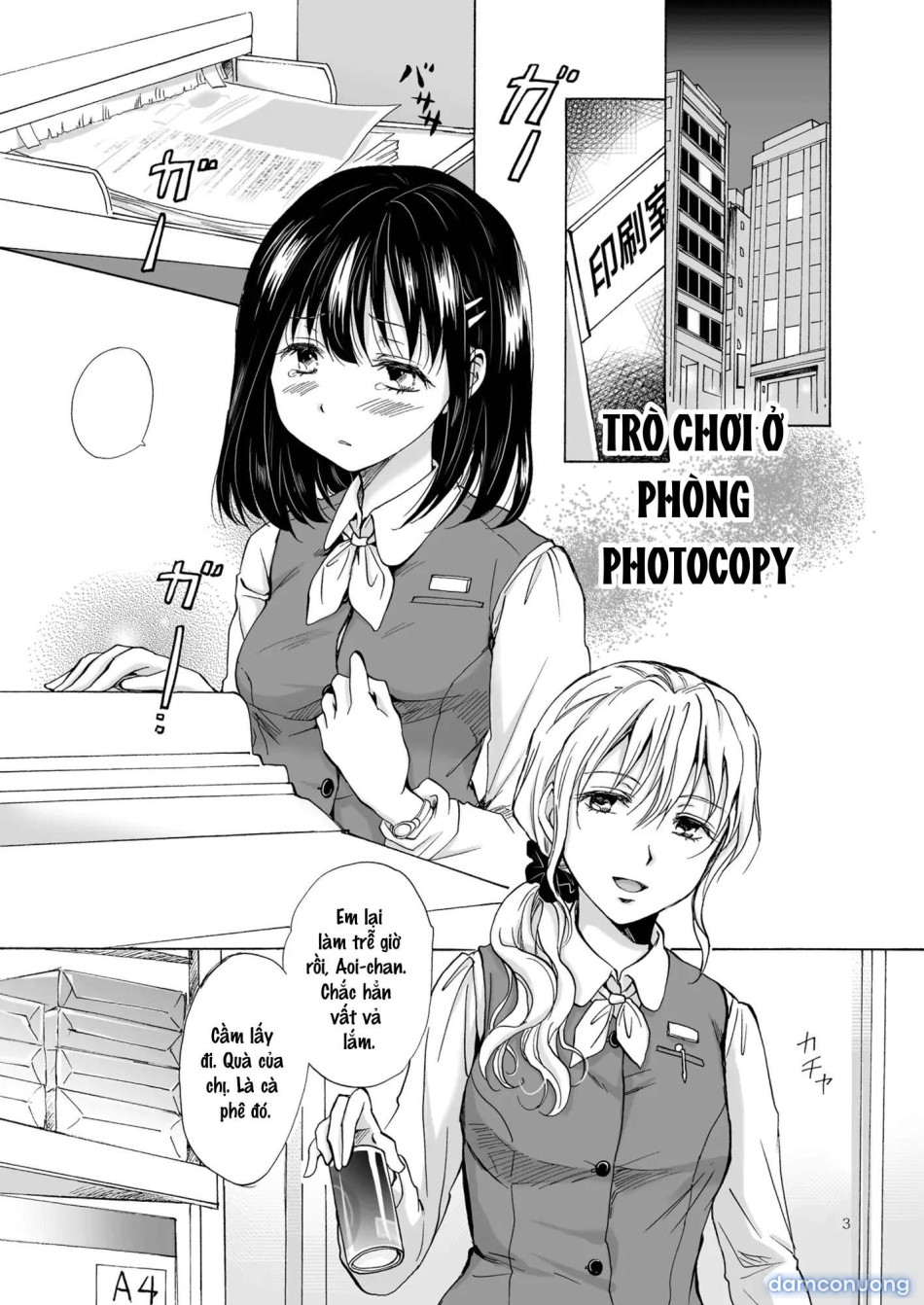 [18+] Trò Chơi Ở Phòng Photocopy 