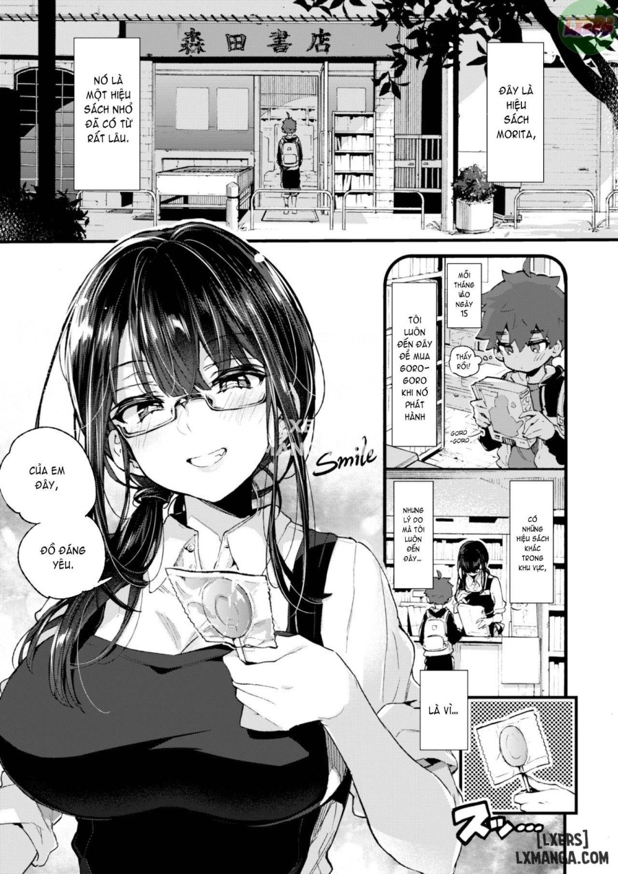 Me and the Bookstore Onee-san 