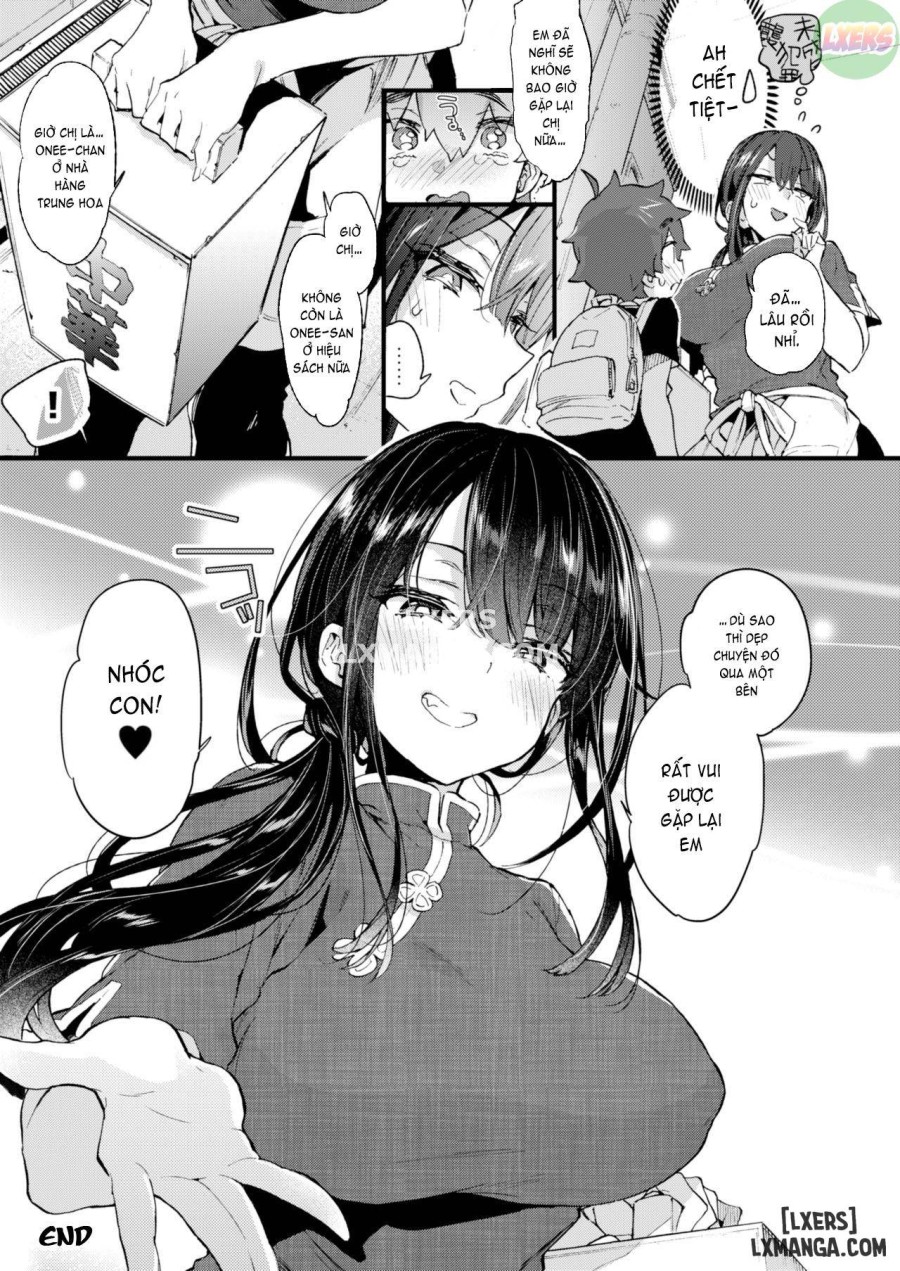 Me and the Bookstore Onee-san 