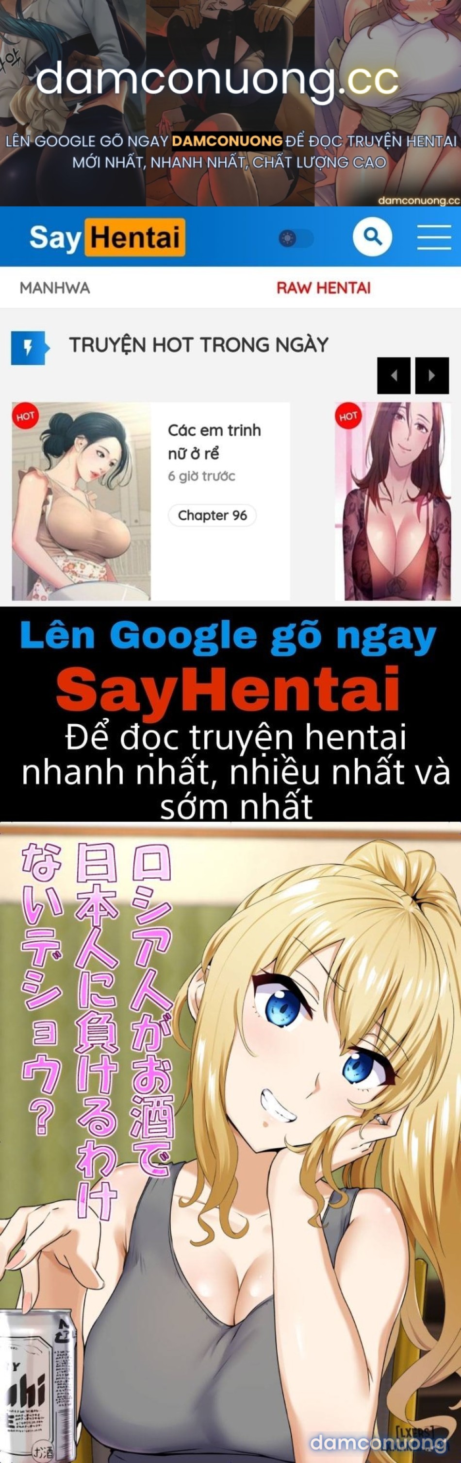 Russia-jin ga Osake de Nihonjin ni Makeru Wakenai Deshou? 