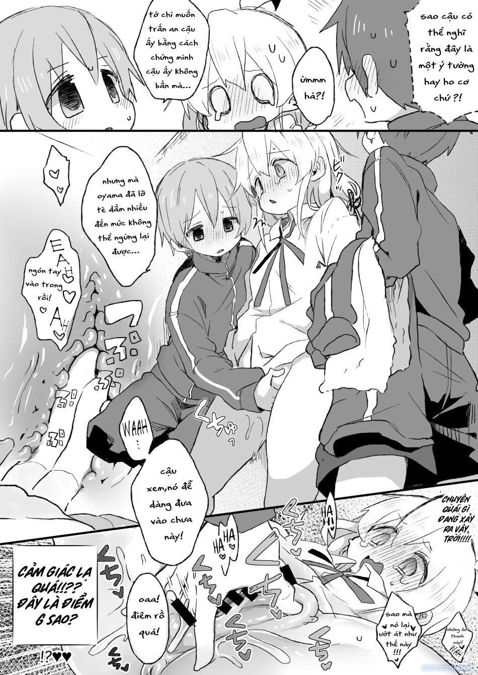 [Doanobu (Satotuki Tiyo, Mituiro)] Omorashi Baretara Oshimai! (Onii-chan wa Oshimai!) [Vietnamese] [furinazam_Translations][Digital] 