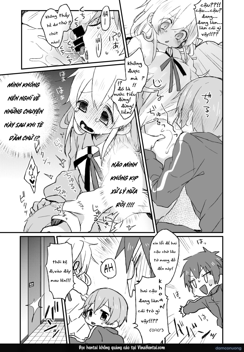 [Doanobu (Satotuki Tiyo, Mituiro)] Omorashi Baretara Oshimai! (Onii-chan wa Oshimai!) [Vietnamese] [furinazam_Translations][Digital] 