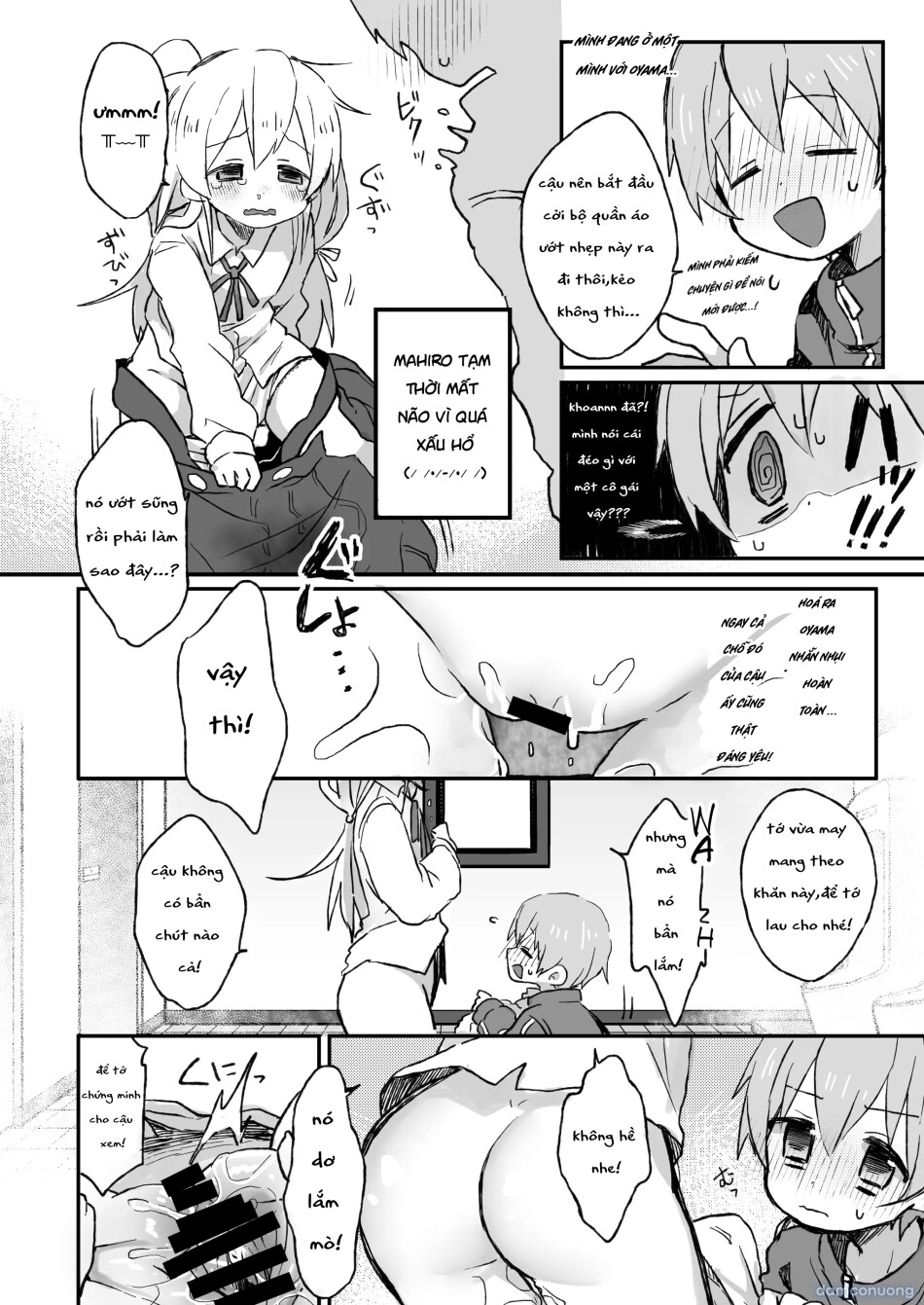 [Doanobu (Satotuki Tiyo, Mituiro)] Omorashi Baretara Oshimai! (Onii-chan wa Oshimai!) [Vietnamese] [furinazam_Translations][Digital] 