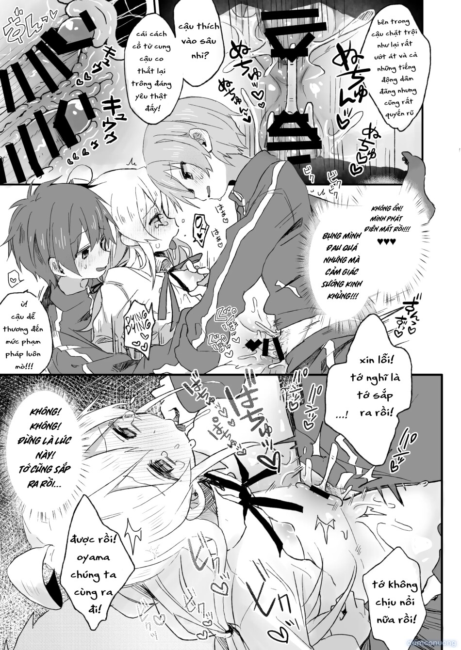 [Doanobu (Satotuki Tiyo, Mituiro)] Omorashi Baretara Oshimai! (Onii-chan wa Oshimai!) [Vietnamese] [furinazam_Translations][Digital] 