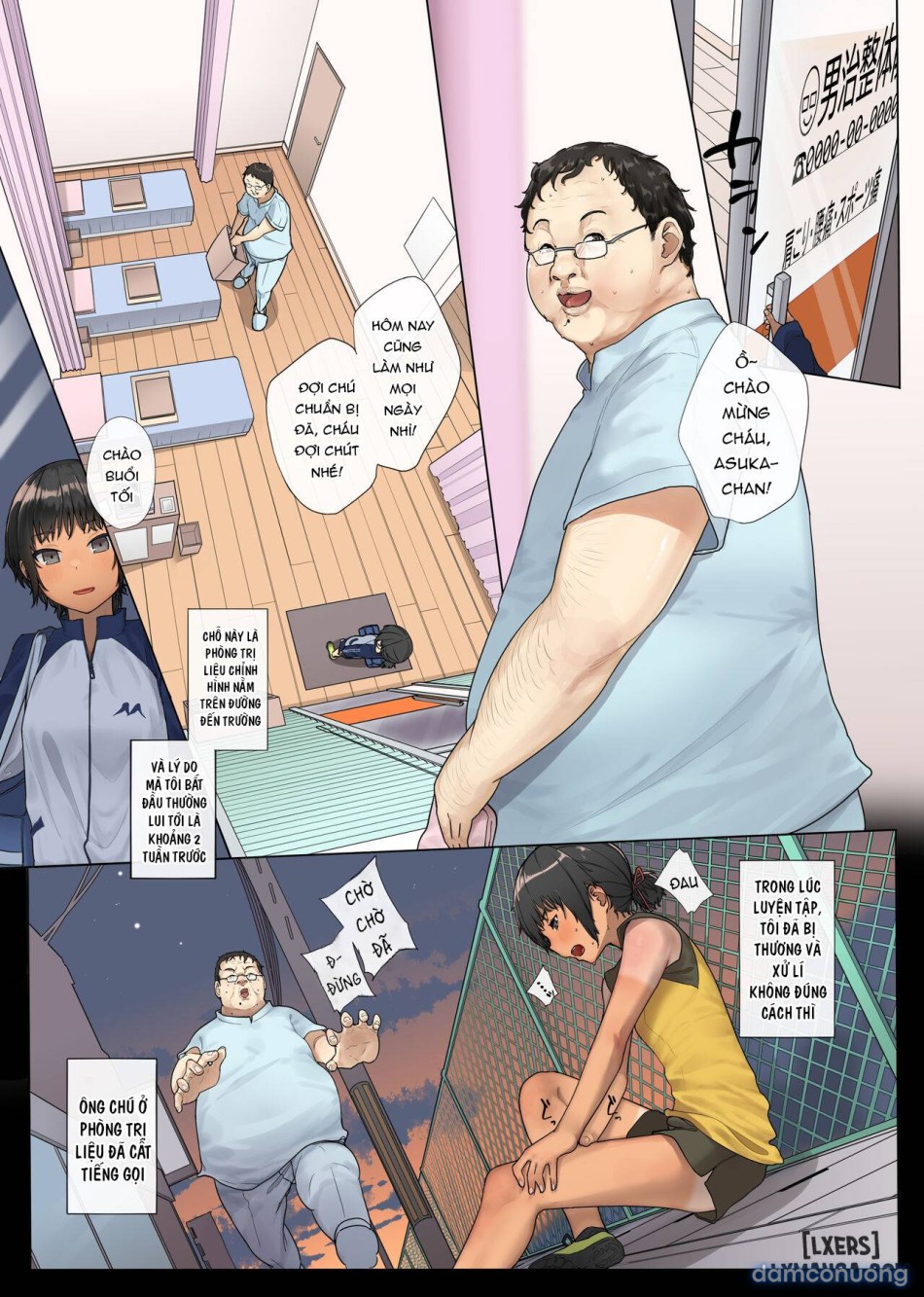 Rikujou Shoujo to Shinsetsu Seitai Oji-san 