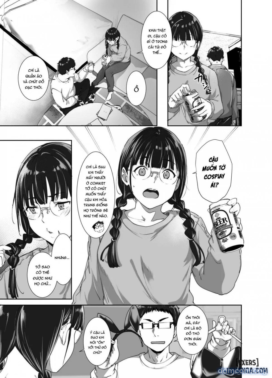 làm tình với otaku quá sướng 