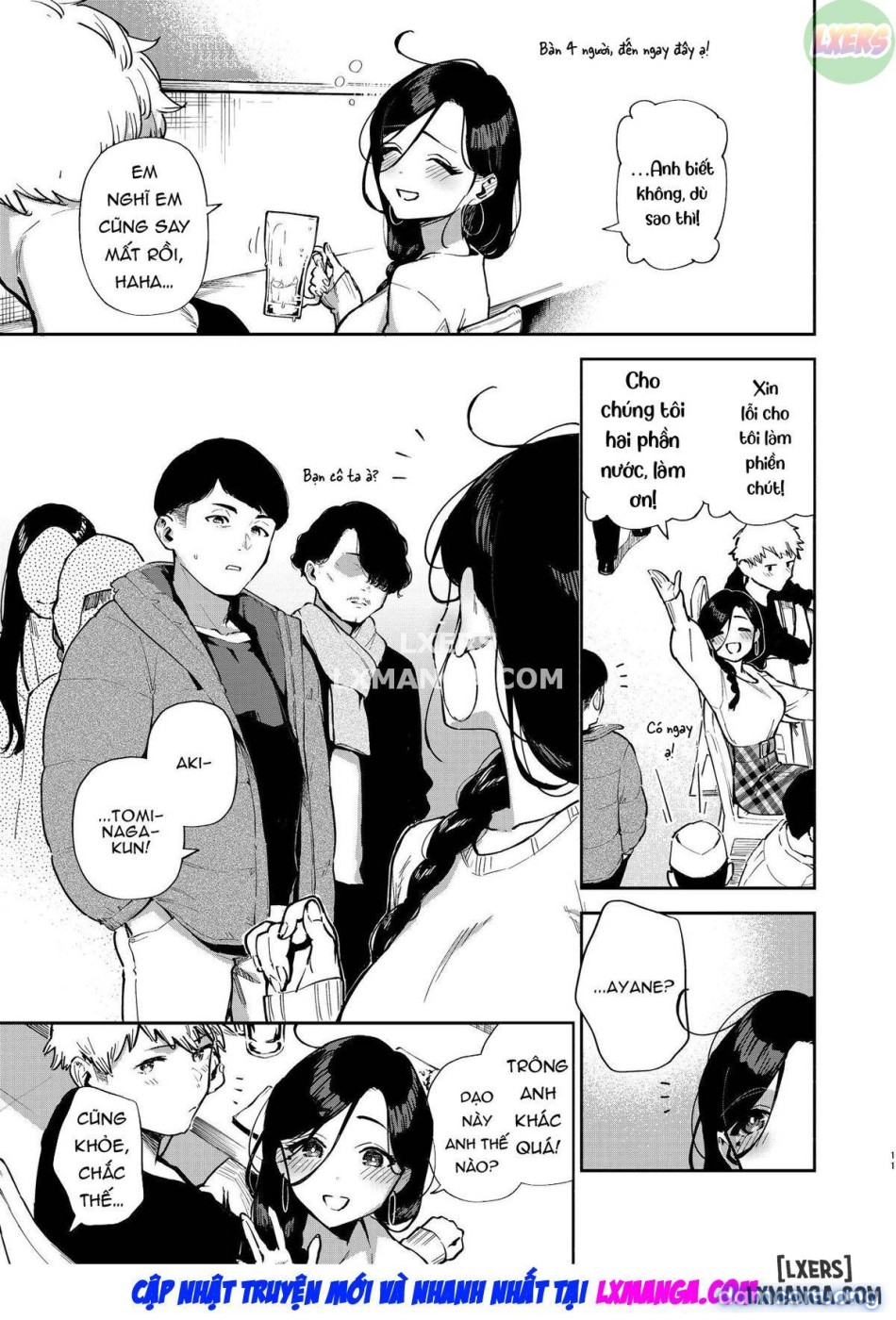 Tôi tình cờ gặp người hàng xóm Ayane-san 