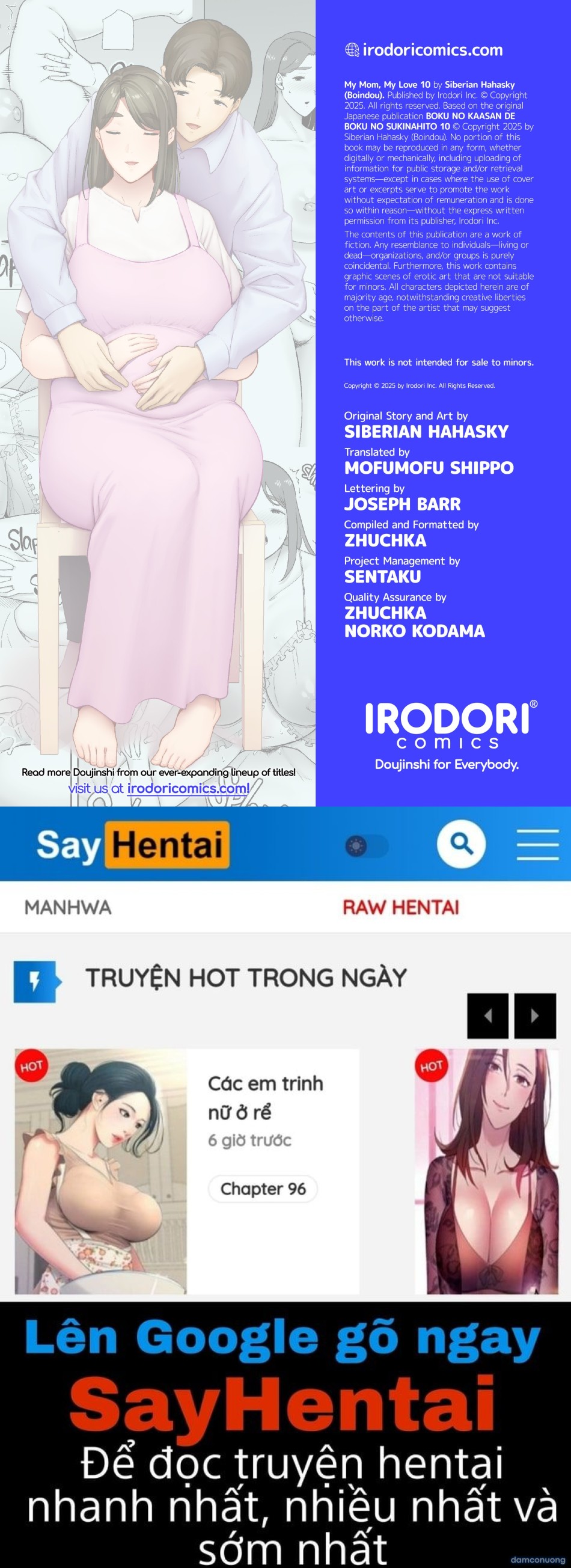 Mẹ tôi, tình yêu của tôi 10 