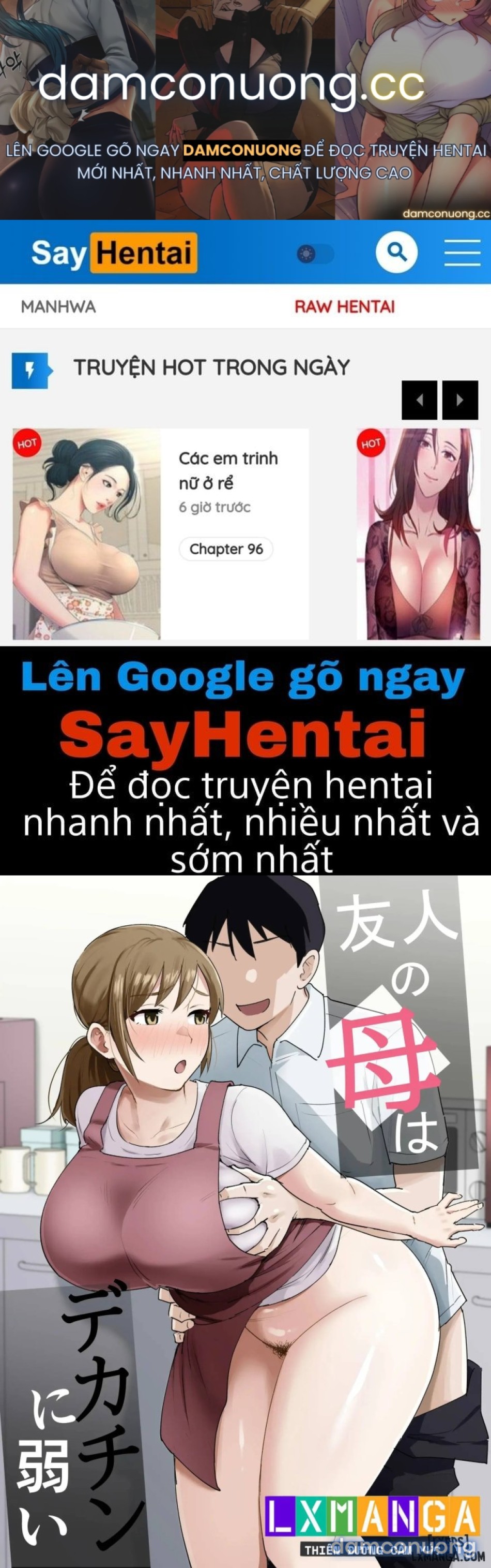 Yuujin No Haha Wa Dekachin Ni Yowai 