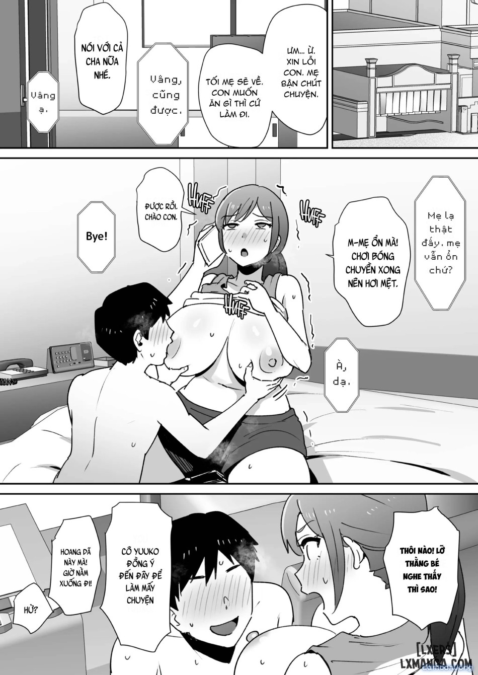 Yuujin No Haha Wa Dekachin Ni Yowai 