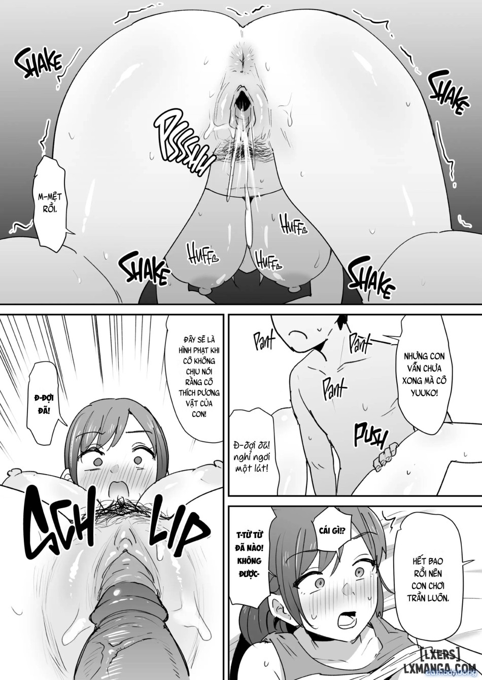 Yuujin No Haha Wa Dekachin Ni Yowai 