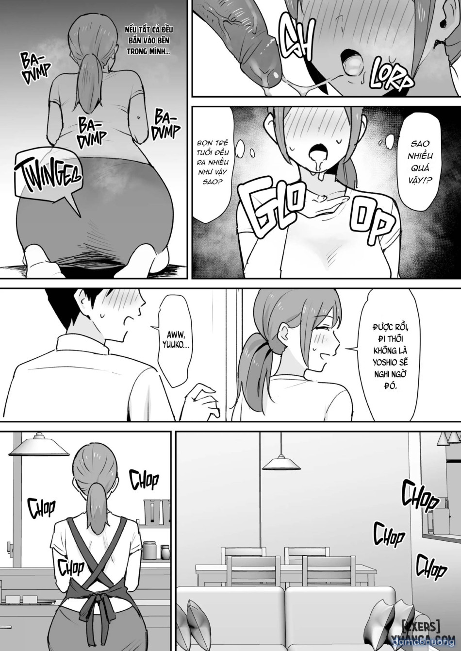 Yuujin No Haha Wa Dekachin Ni Yowai 