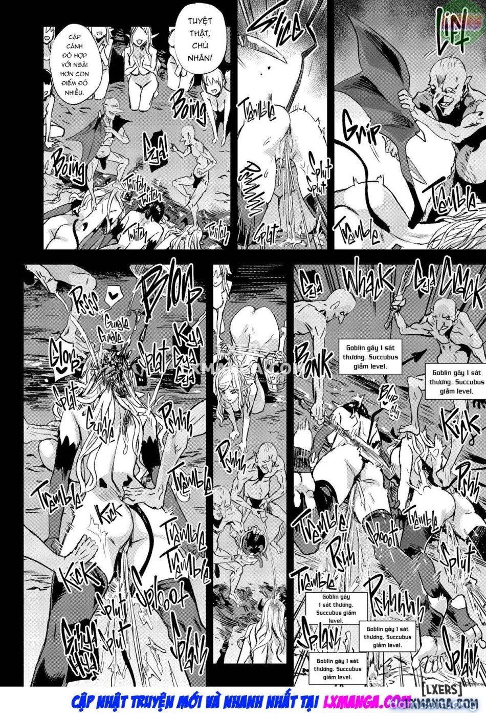 Nữ hoàng Hút hồn đấu với Goblin vô dụng 