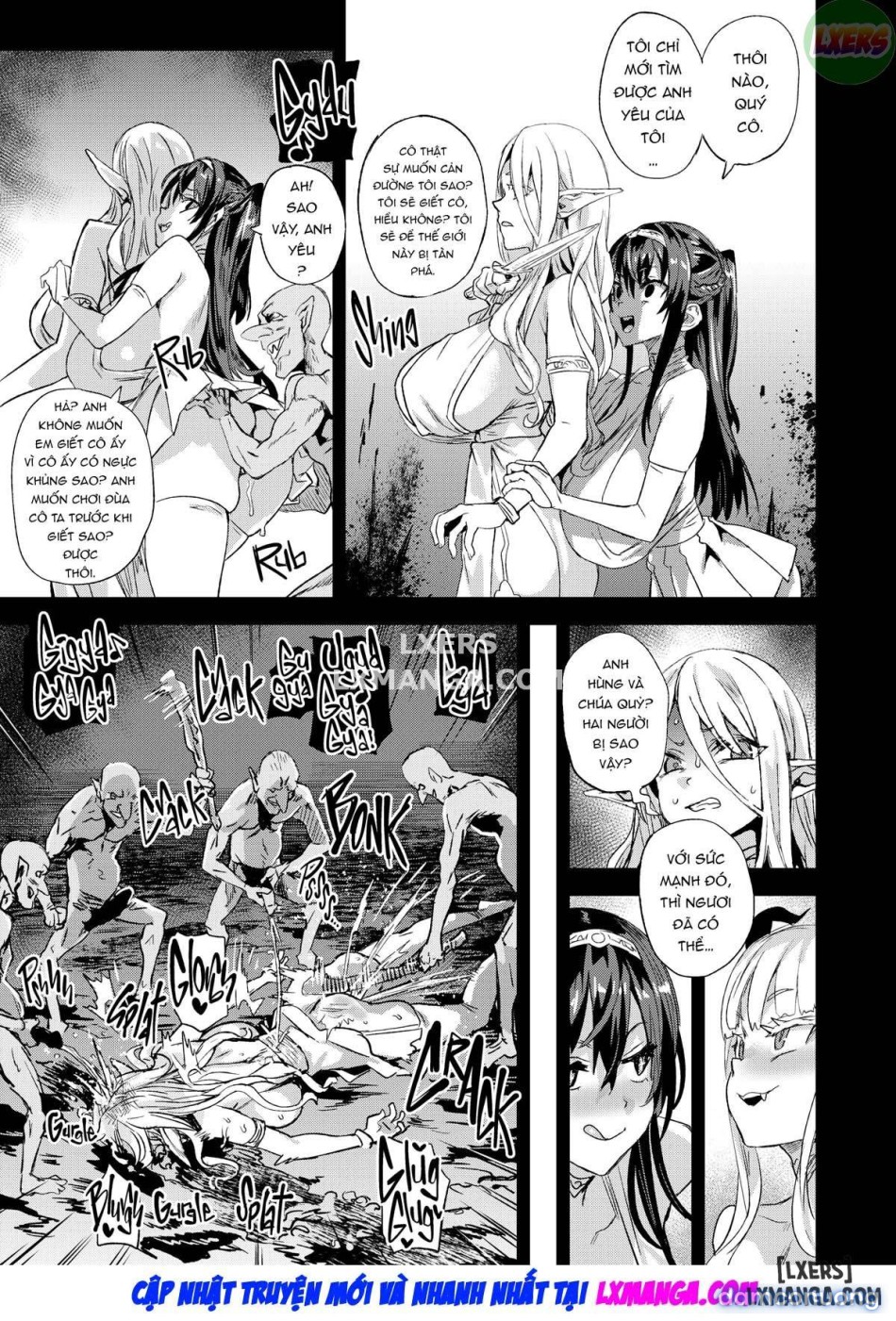 Nữ hoàng Hút hồn đấu với Goblin vô dụng 
