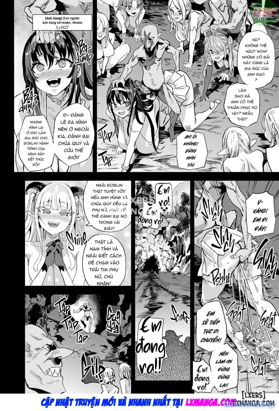 Nữ hoàng Hút hồn đấu với Goblin vô dụng 