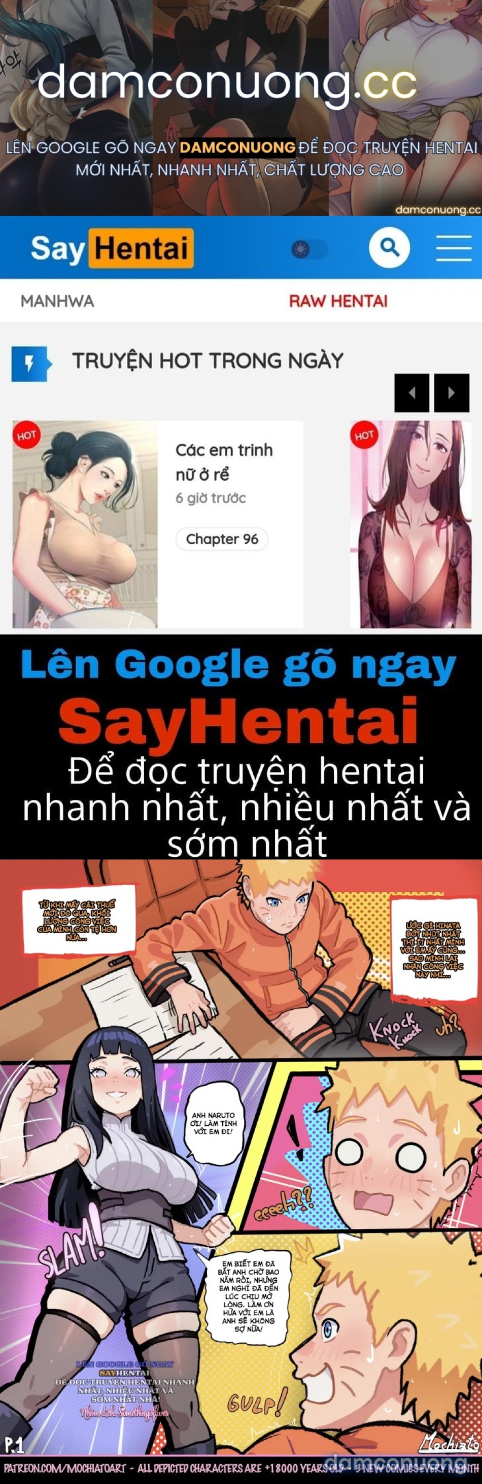 Cô vợ dễ thương hinata của mình không thể nào làm top được! 
