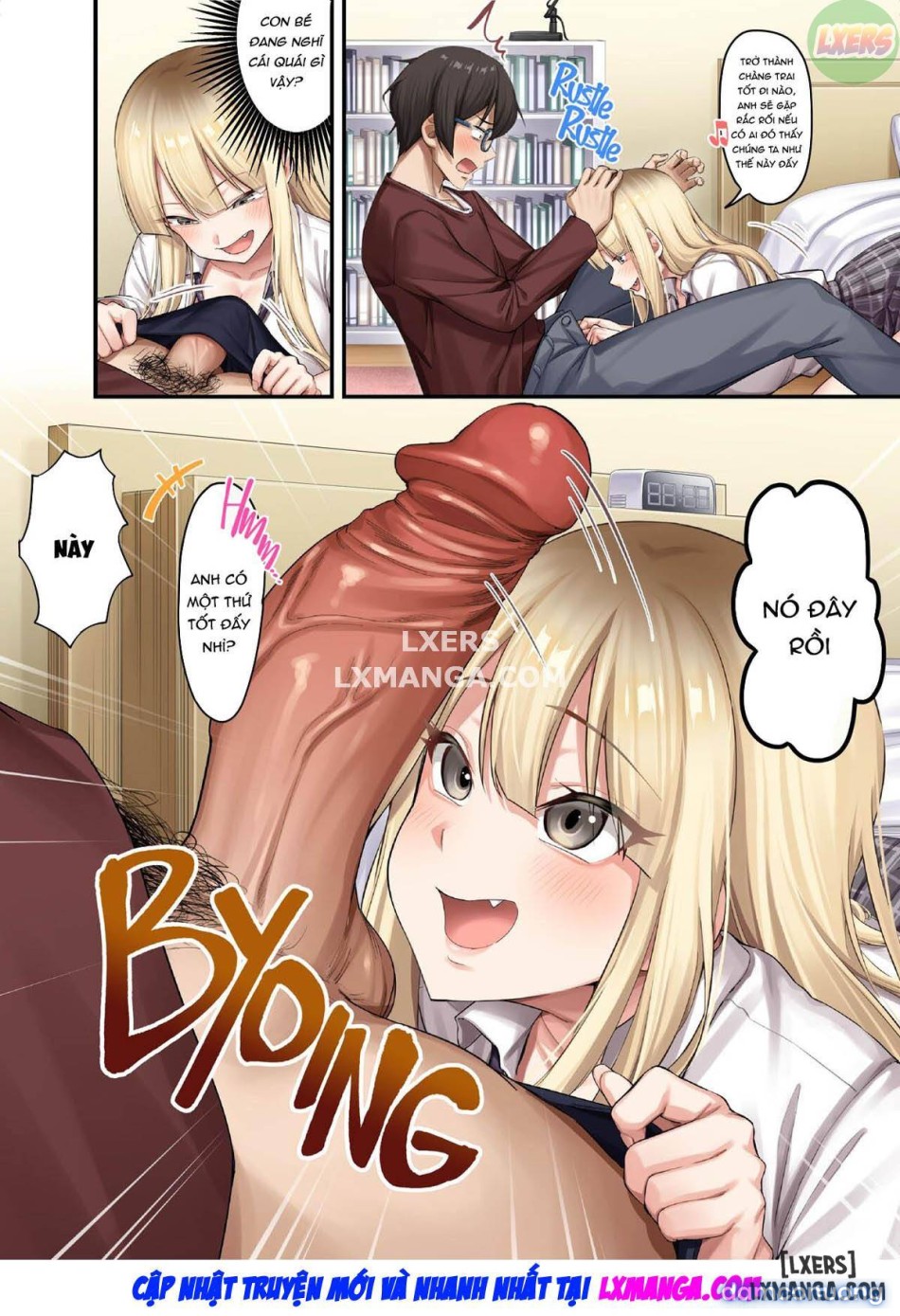 Bài Học Tại Nhà Với Những Gyaru Khiêu Gợi 1 