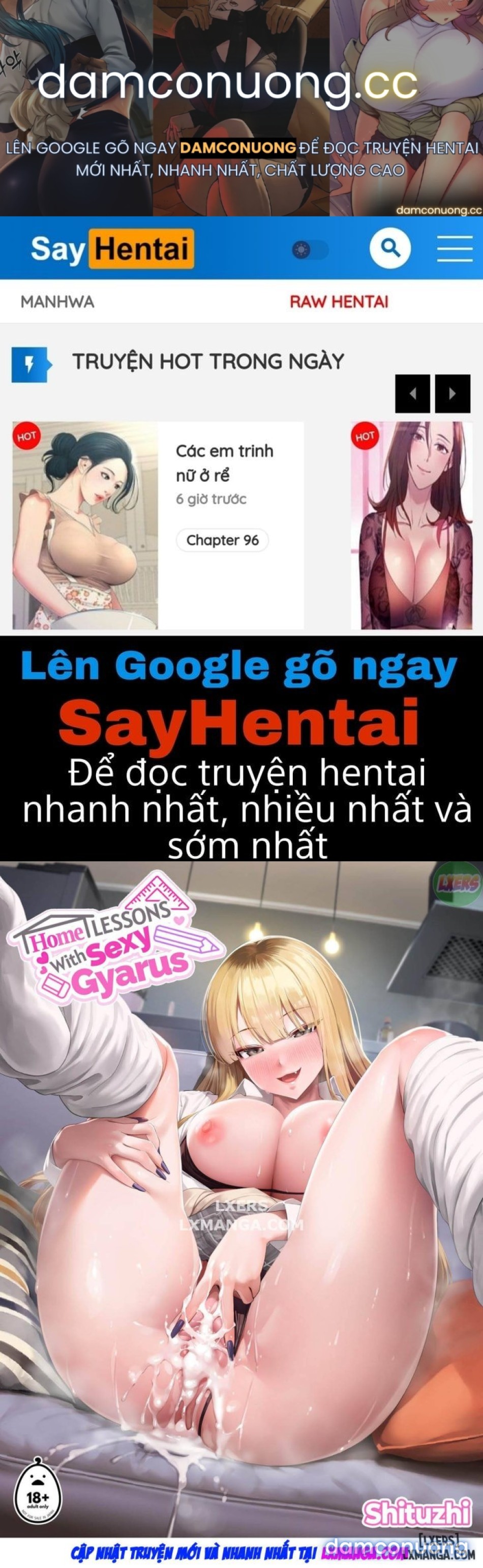 Bài Học Tại Nhà Với Những Gyaru Khiêu Gợi 1 