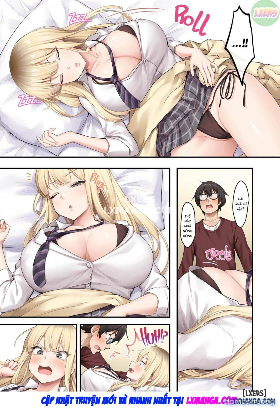 Bài Học Tại Nhà Với Những Gyaru Khiêu Gợi 1 