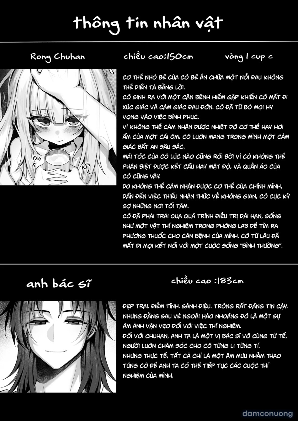 RongChuhan | 榮初涵] The Girl who lost her sense of touch | Doctor... You can't save me... [Vol.1] [vietnamese][furinazam_Translations] 