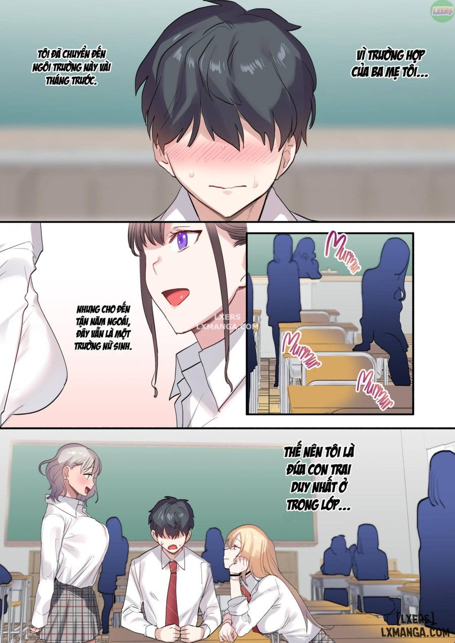 The Only Guy in the Class - Surrounded by Cuties 