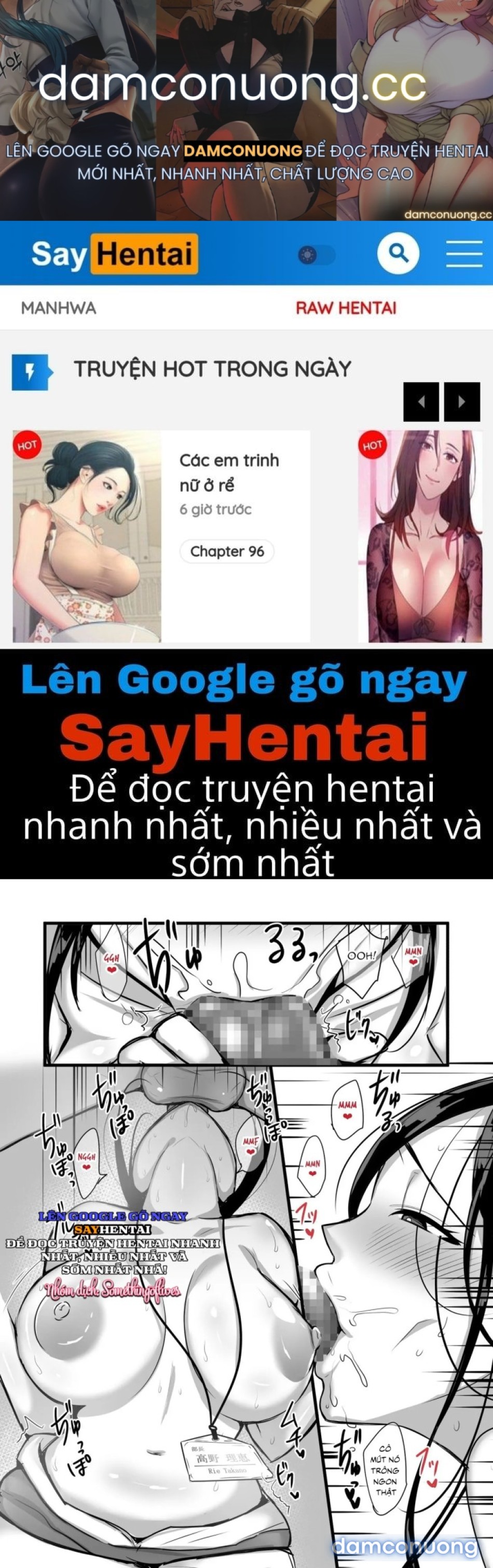 Tôi không bao giờ ngờ rằng người quản lí ác ma ấy lại trở thành bạn tình của tôi 